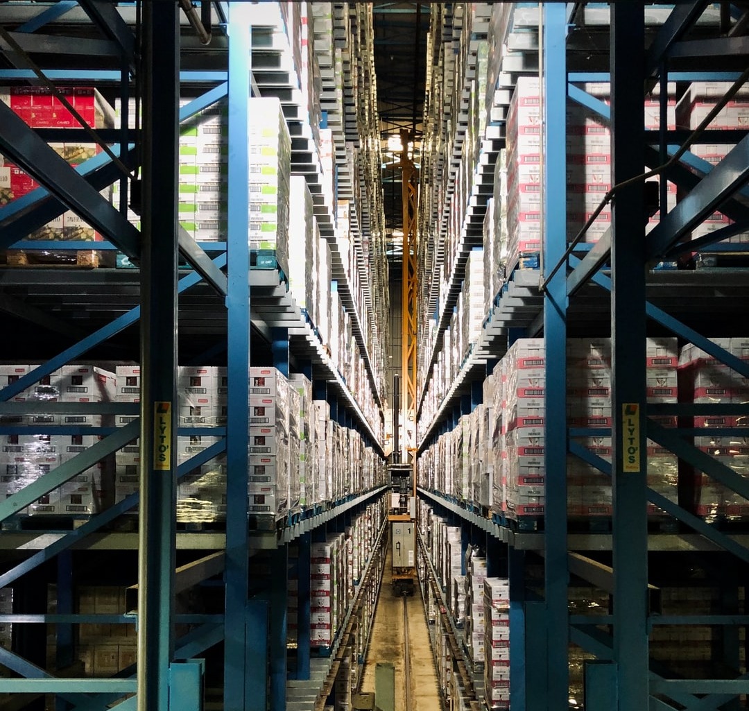 Automatic warehouse, guaranteed no beardos in this shot.